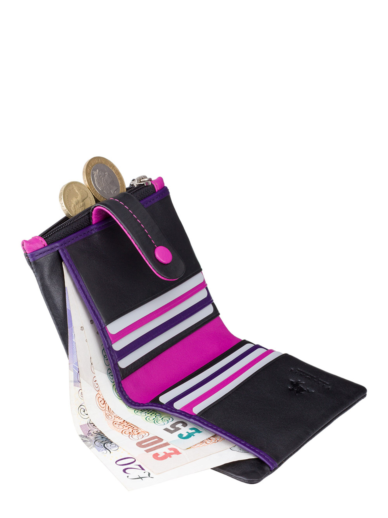 Портмоне Visconti модель M77 BLK M Фото