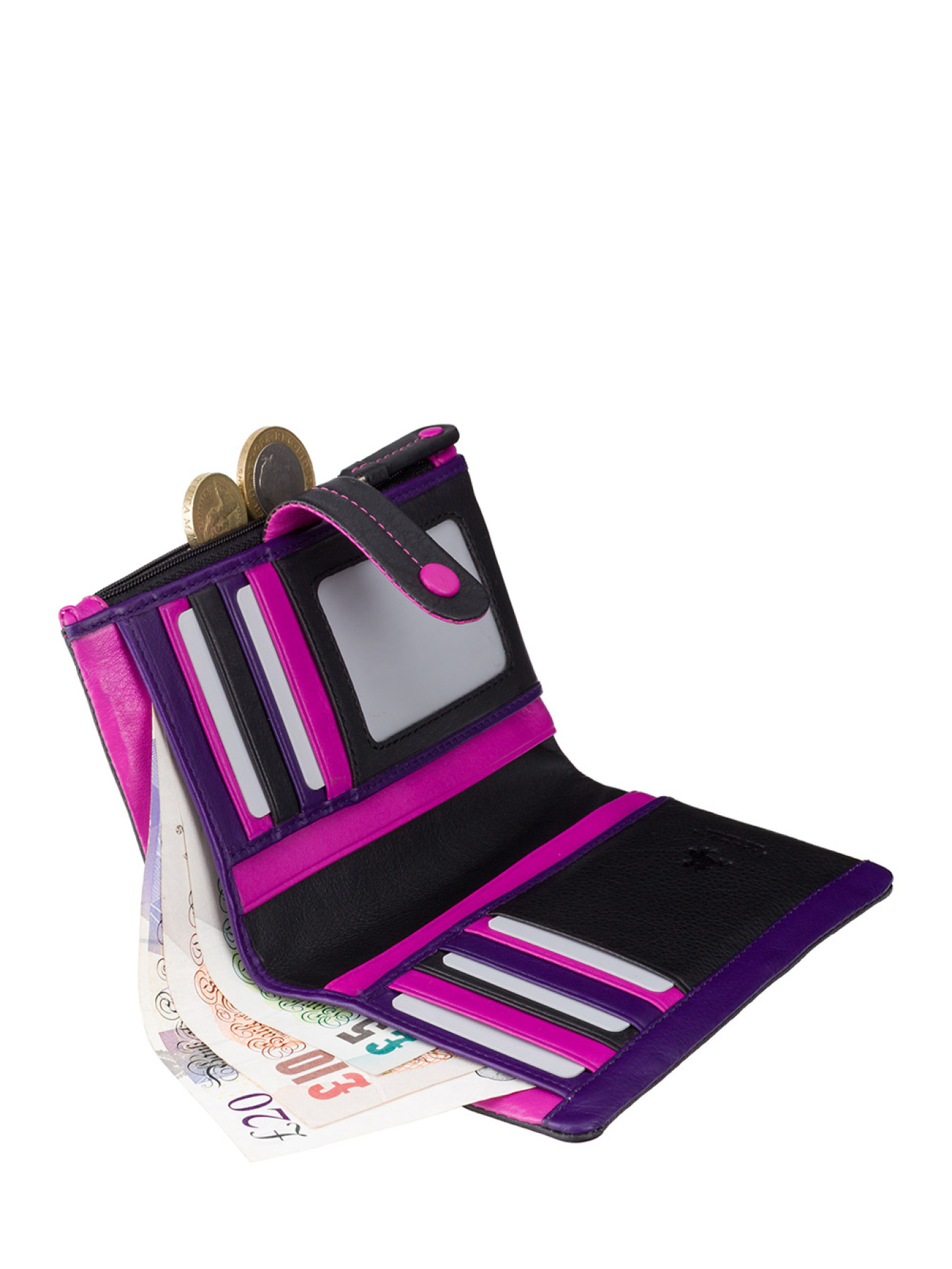 Портмоне Visconti модель M87 BLK M Фото