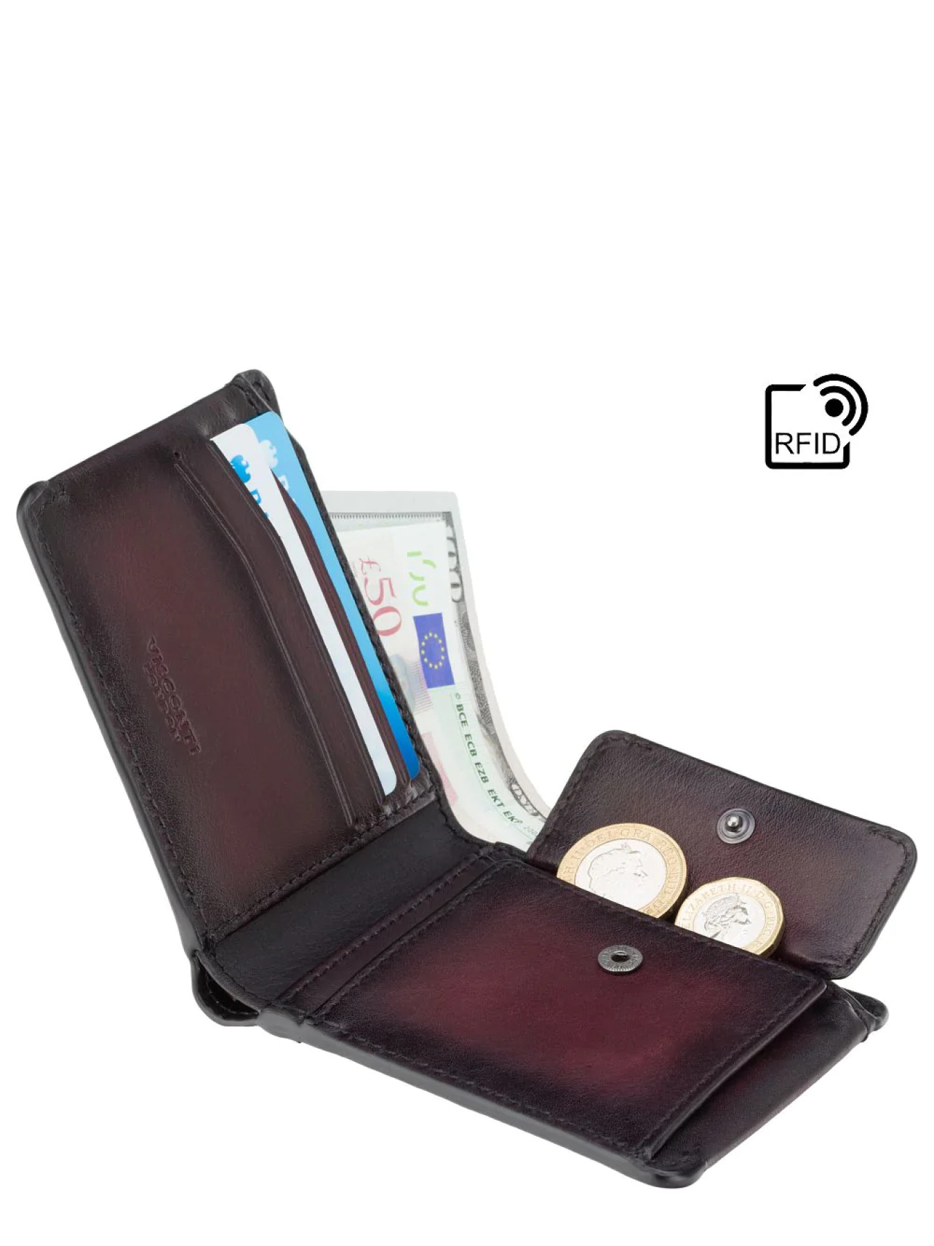 Портмоне Visconti модель MT92 B/BG Фото