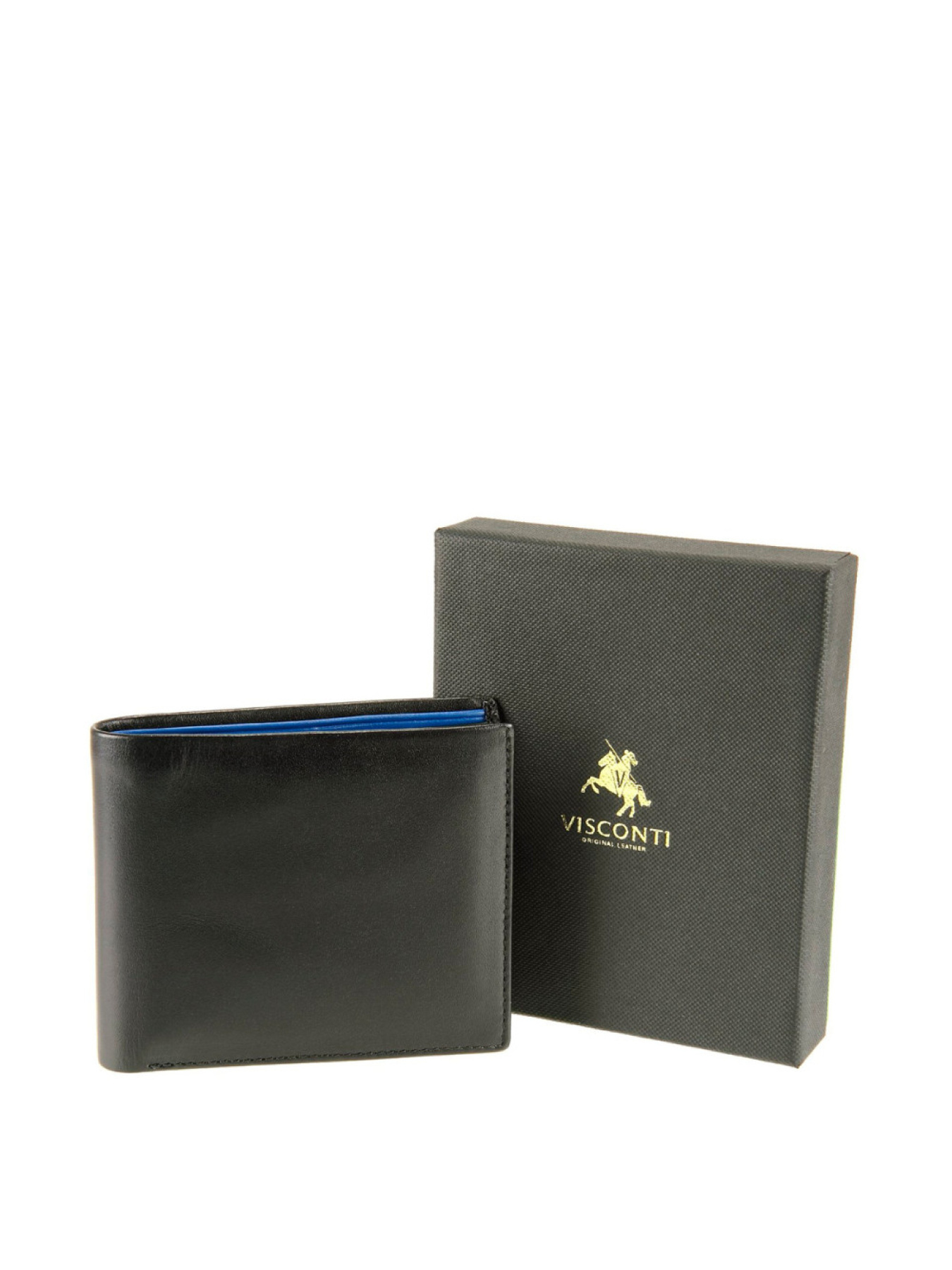 Портмоне модель PM101 BLK/BLUE Фото