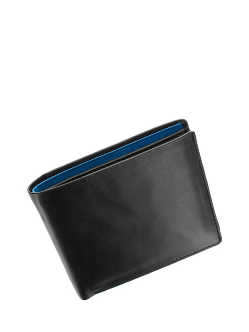 Портмоне модель PM101 BLK/BLUE Фото