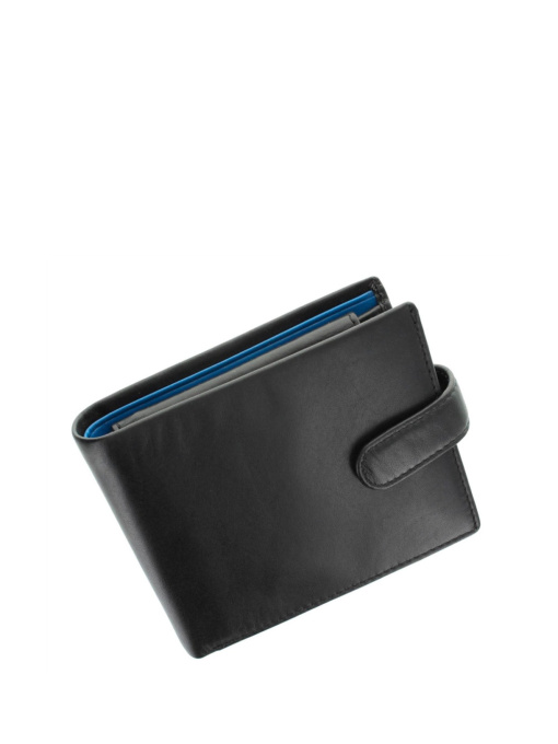 Портмоне модель PM102 BLK/BLUE Фото