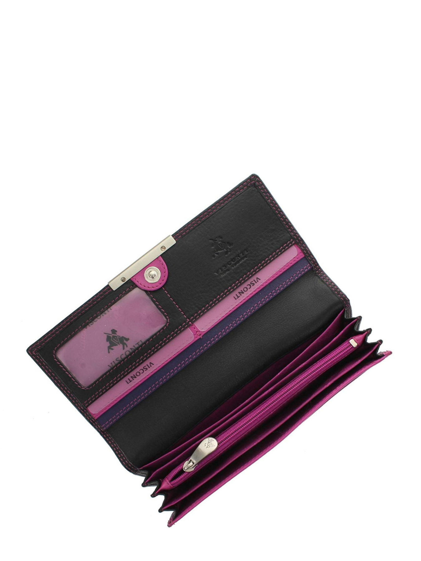 Кошелек Visconti модель R11 BLK/BERRY Фото