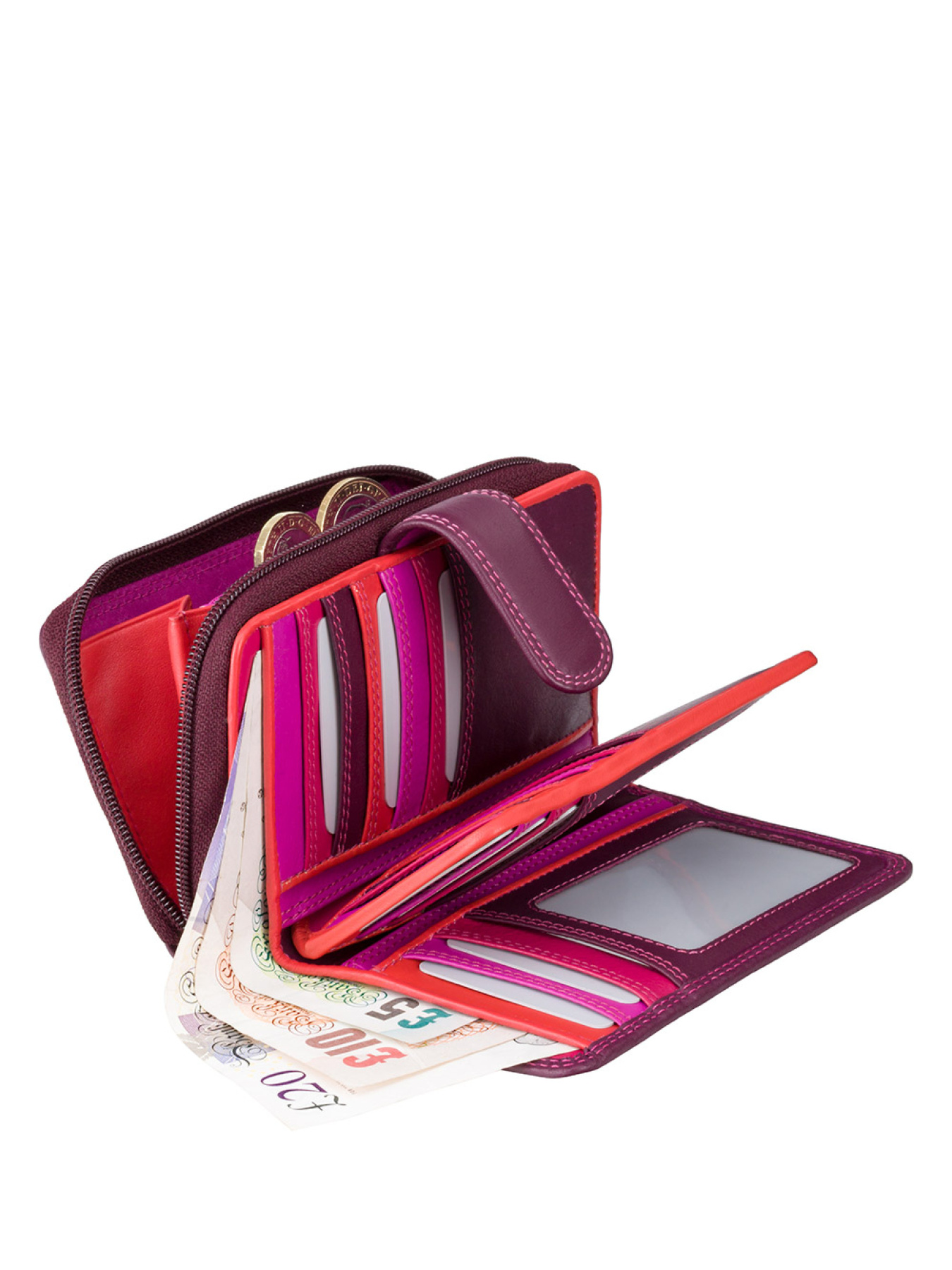 Портмоне Visconti модель R13 PLUM M Фото