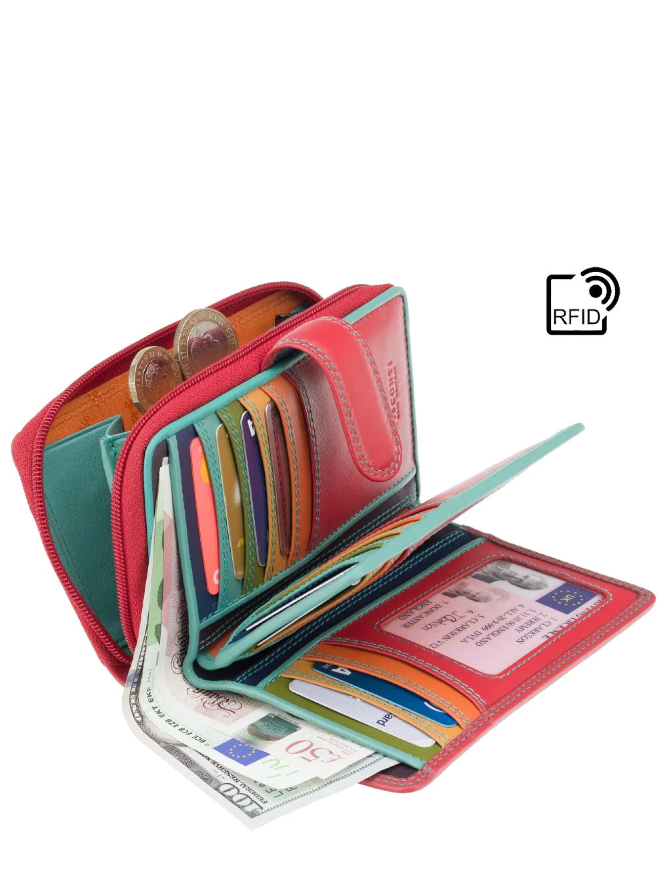 Портмоне модель R13 RED/RHUMBA Фото