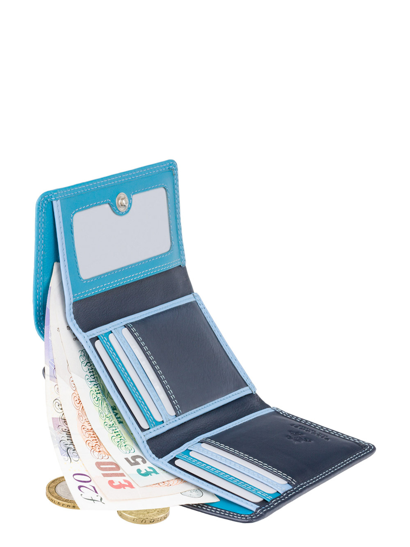 Портмоне Visconti модель RB39 BLUE M Фото