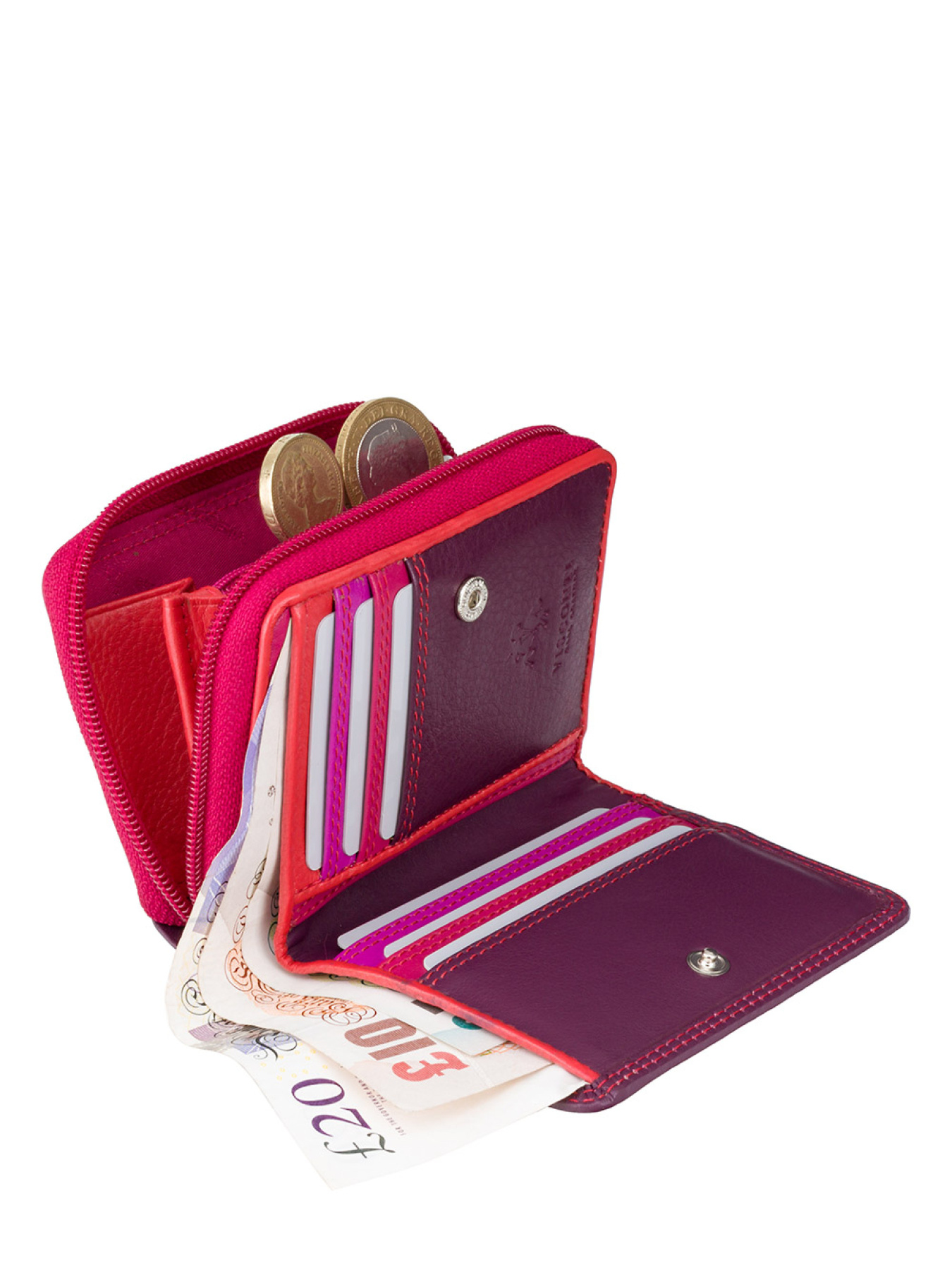 Портмоне Visconti модель RB53 PLUM M Фото