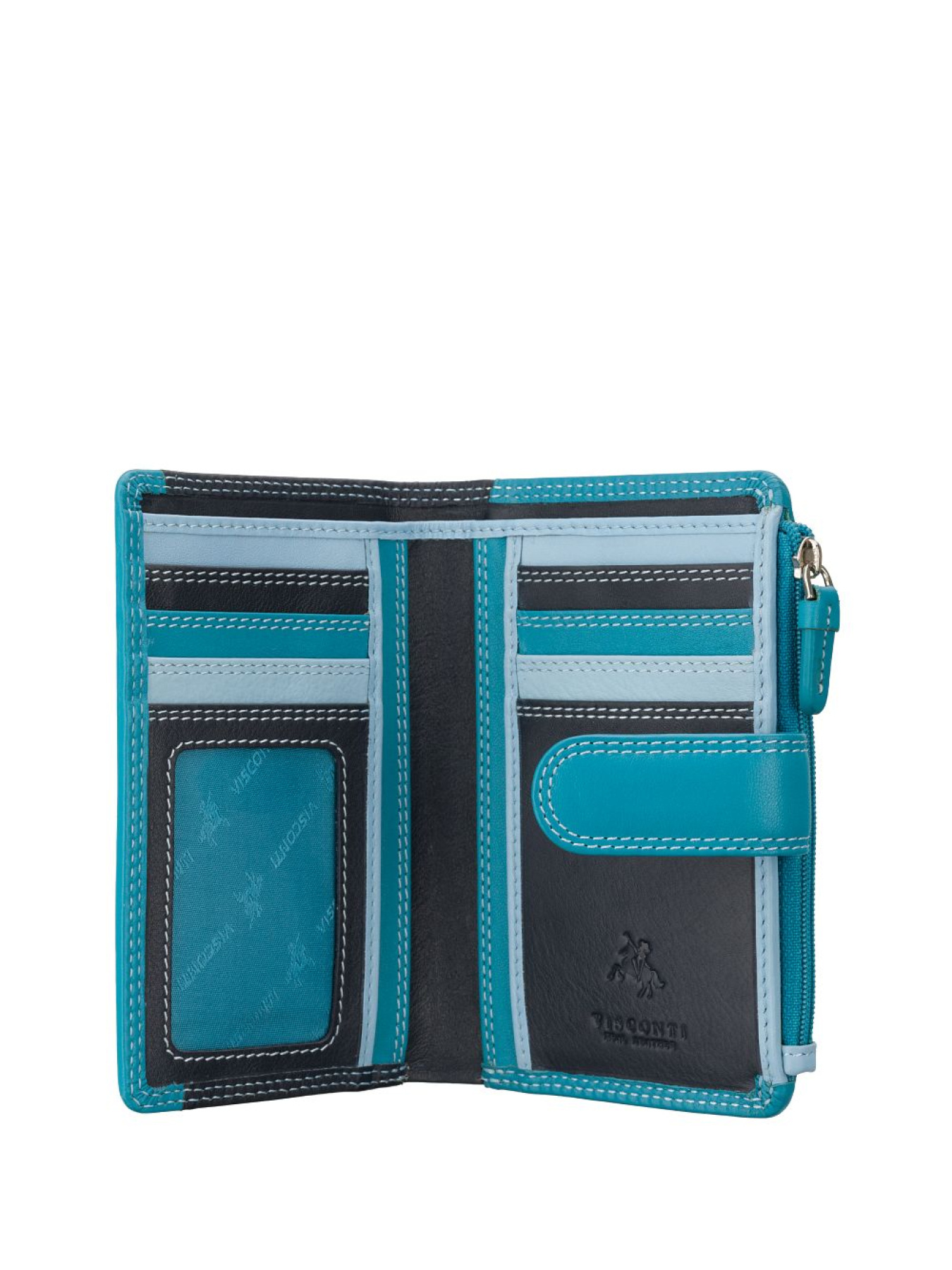 Портмоне Visconti модель RB97 BLUE MULTI Фото