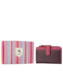 Портмоне Visconti модель RB97 PLUM MULTI Фото