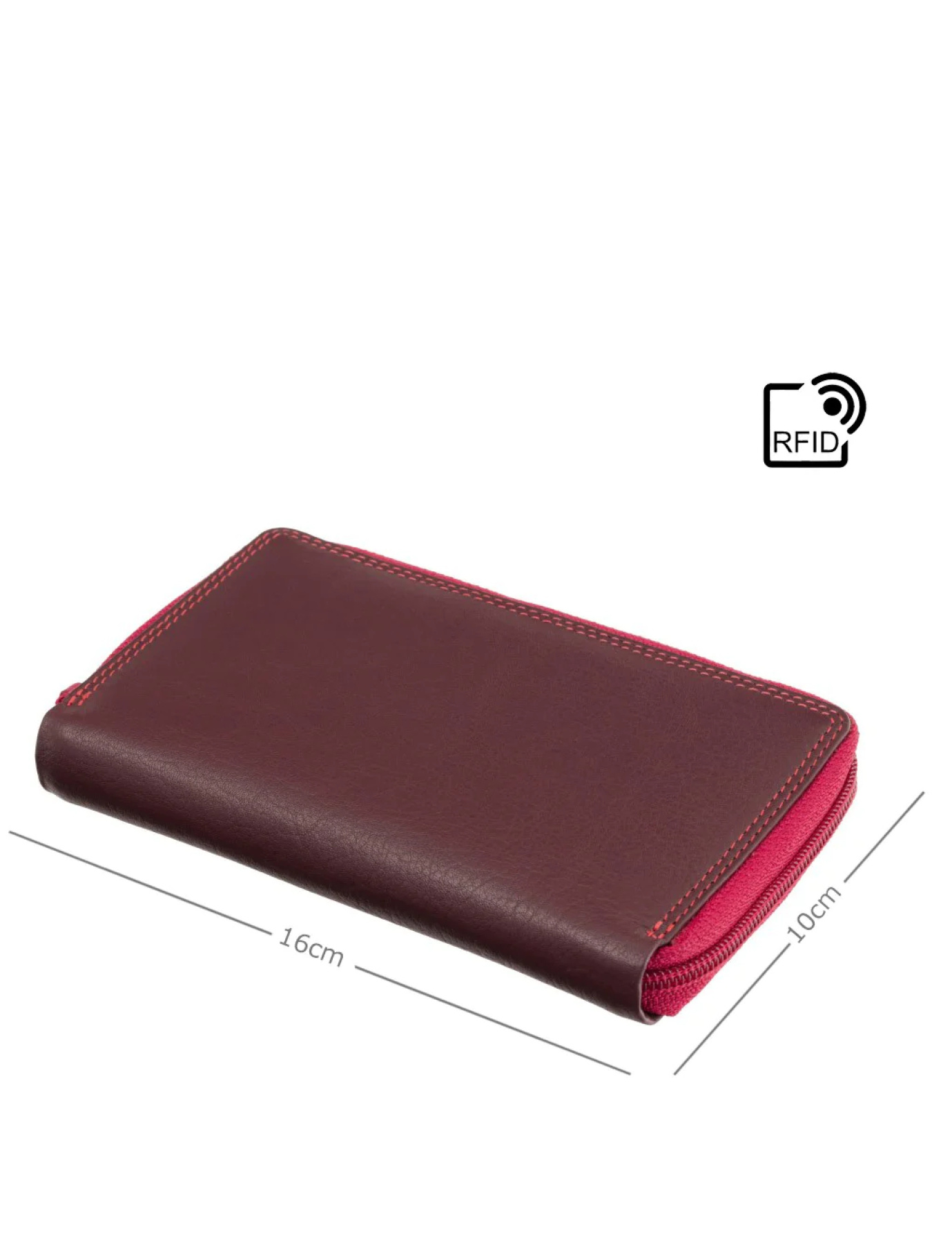 Портмоне Visconti модель RB98 PLUM MULTI Фото