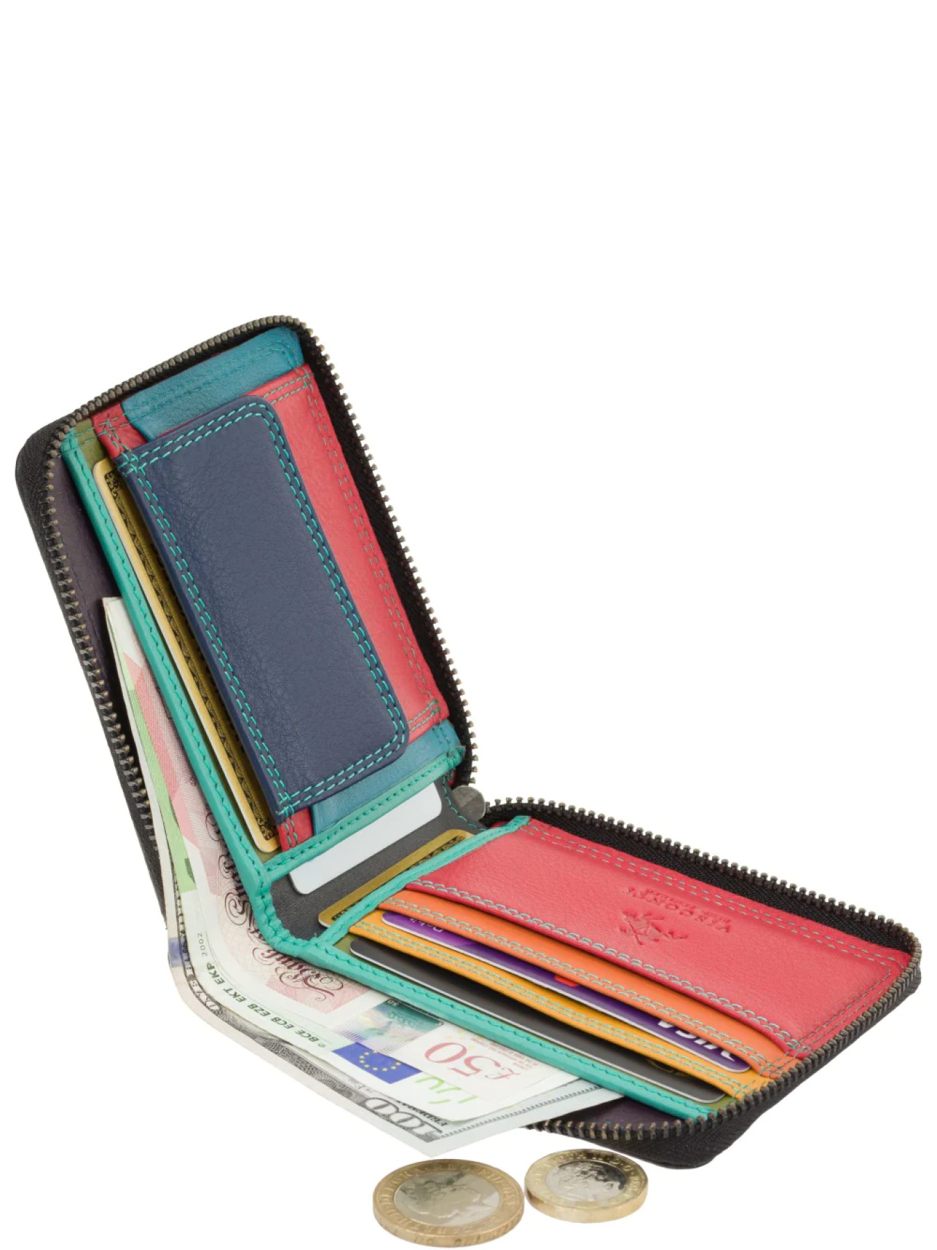 Портмоне Visconti модель SP29 BLK M Фото