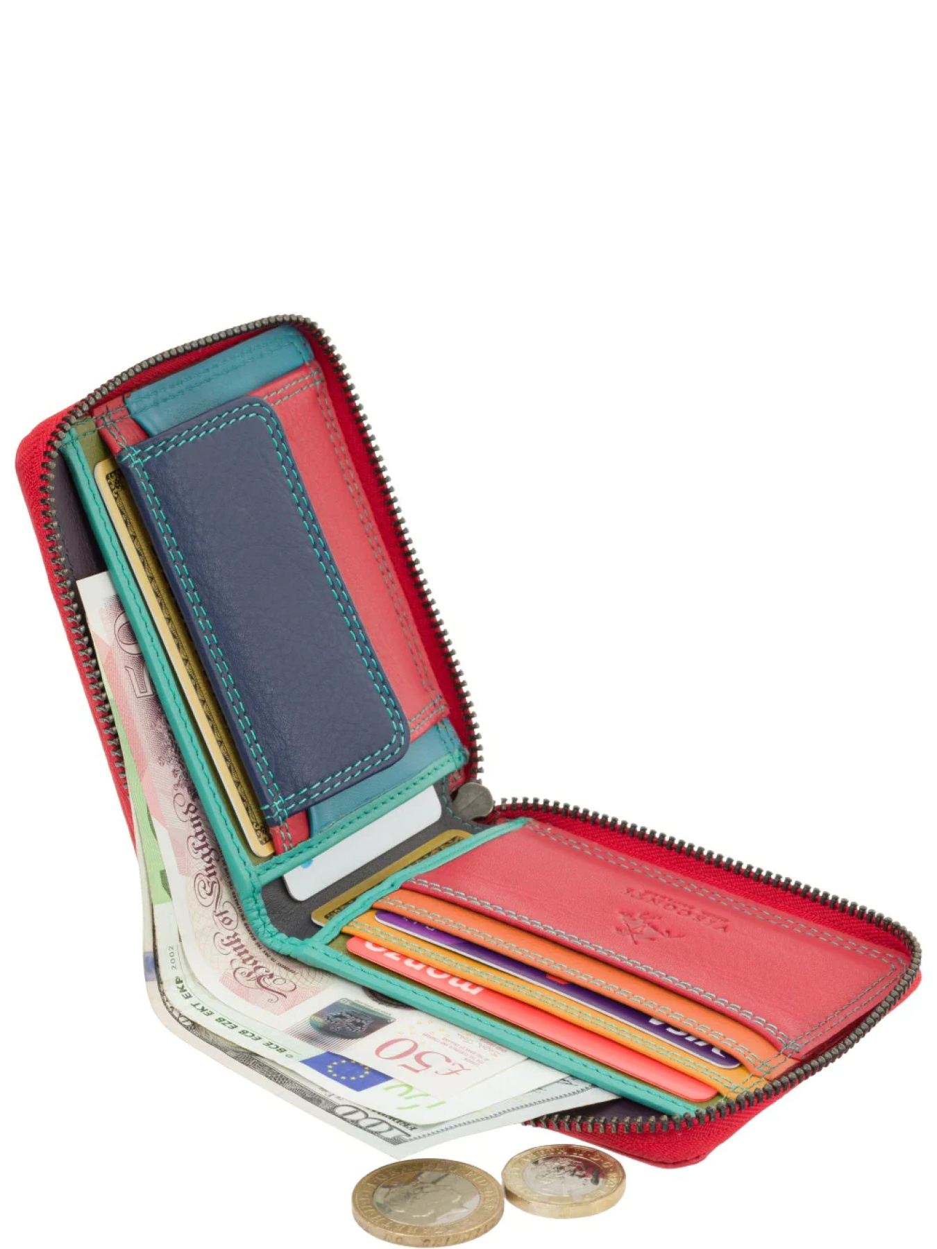 Портмоне Visconti модель SP29 RED M Фото