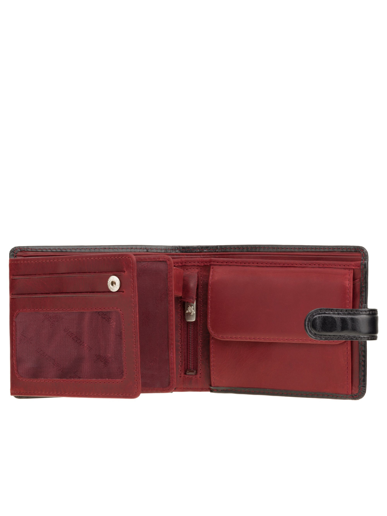 Портмоне Visconti модель TR35 BLK/RED Фото