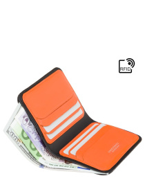 Портмоне Visconti модель VSL34 BK/OR Фото