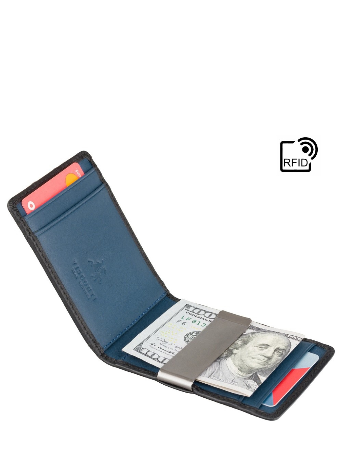 Портмоне модель VSL57 BLK/COB Фото