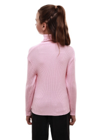 Гольф вязаный для девочки подростка Розовый LUMO модель 689042 Фото