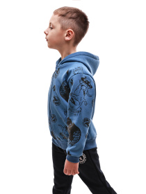 Толстовка для мальчика Синий STREAM модель 698121 Фото