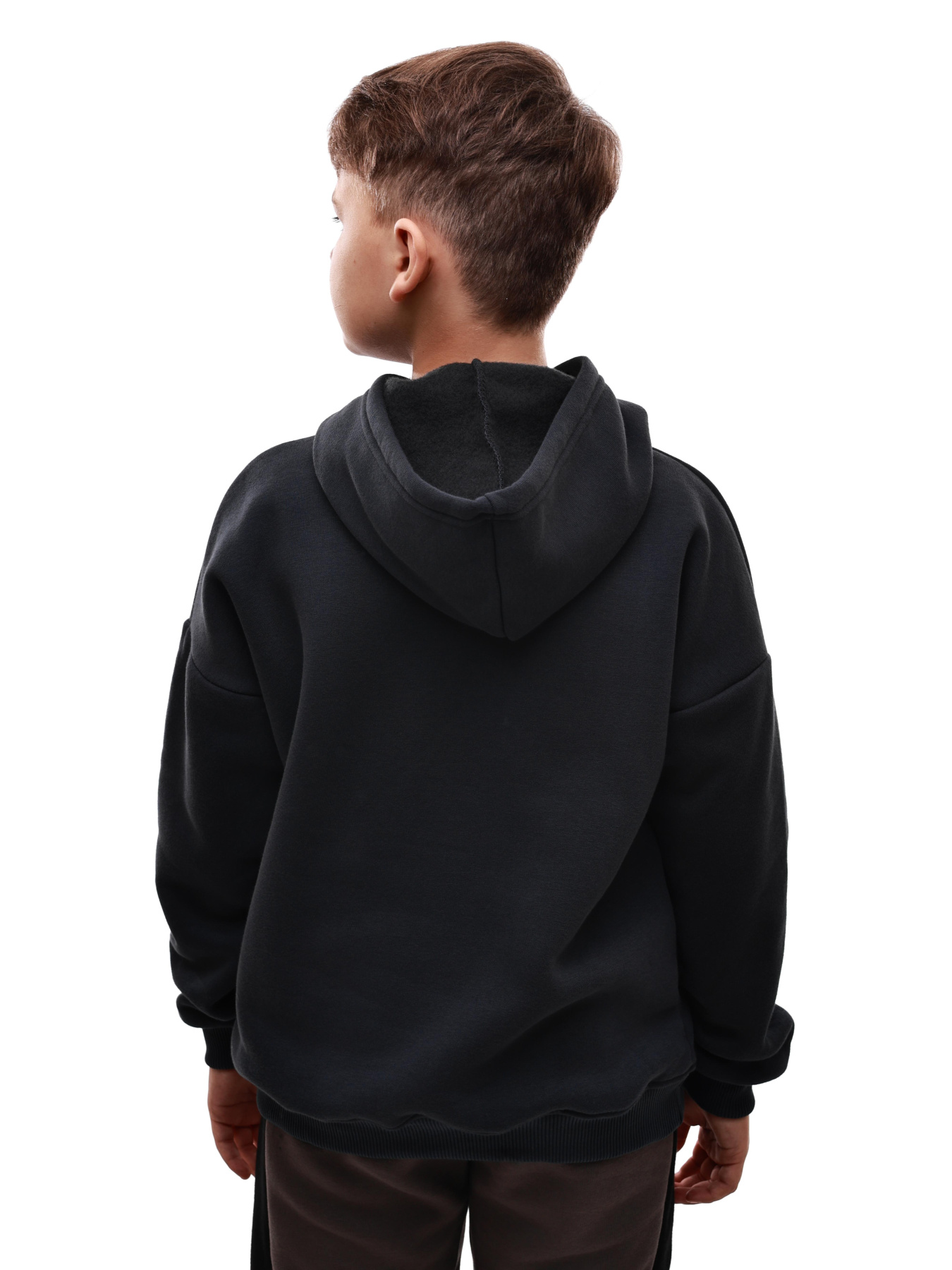 Толстовка для мальчика подростка Тёмно-серый ELFTEX модель 707537 Фото