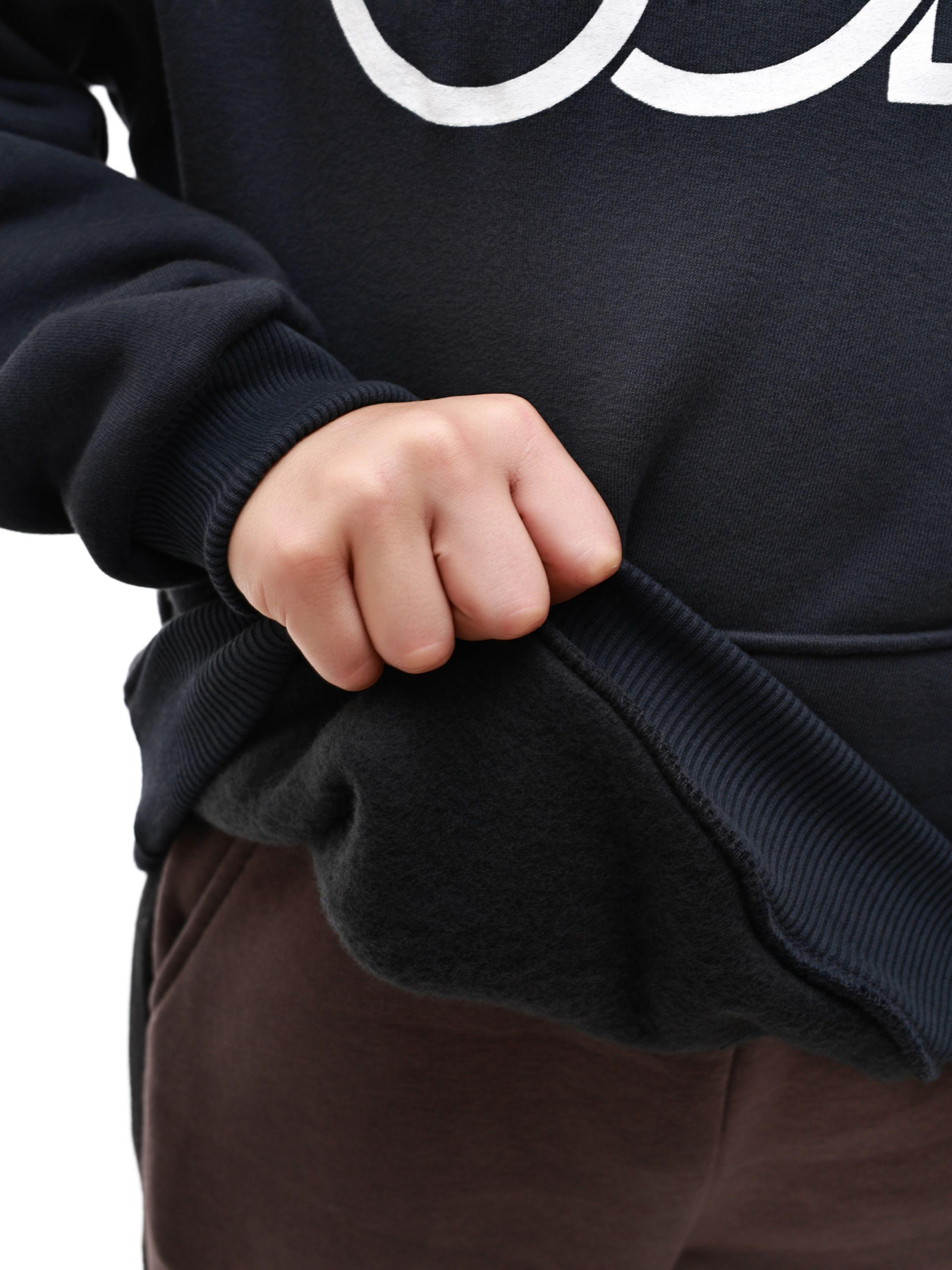 Толстовка для мальчика подростка Тёмно-серый ELFTEX модель 707537 Фото