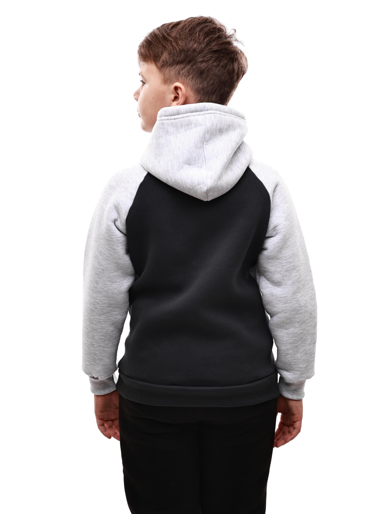 Толстовка для мальчика подростка Светло-серый STREAM модель 709421 Фото