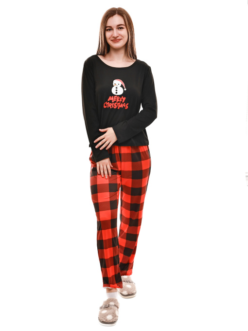 Пижама женская Чёрный LUMO модель 685389 Фото