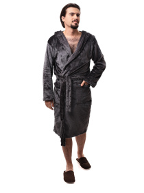 Халат мужской Серый STREAM модель 696301 Фото