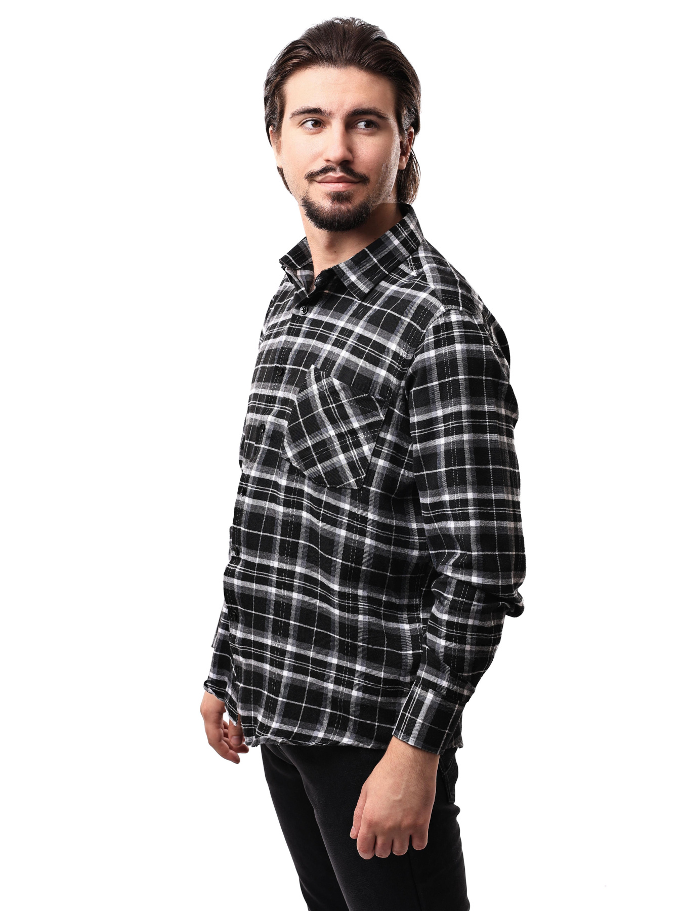 Сорочка чоловіча Чорний LUMO модель 686326 Фото