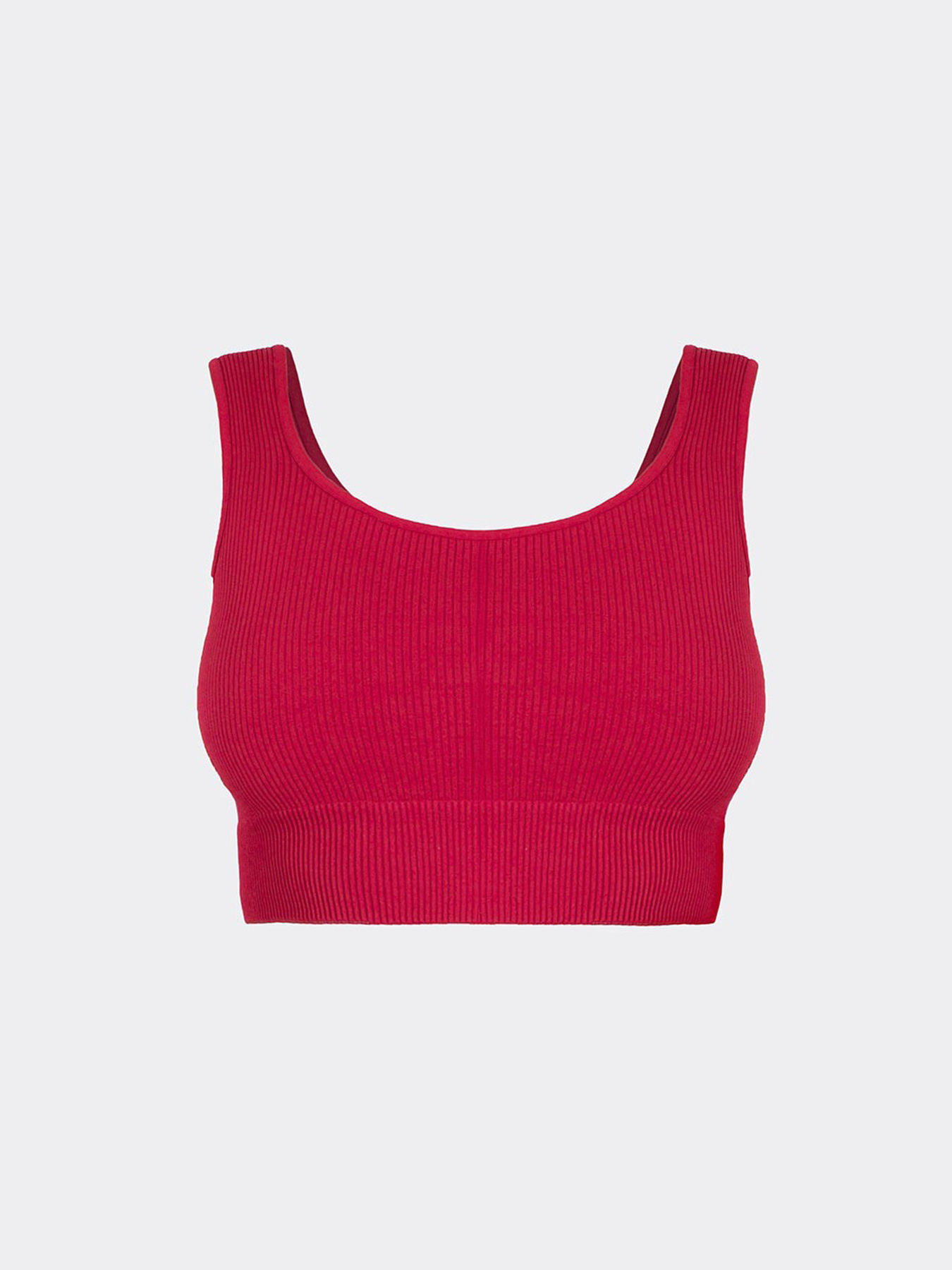 Giulia Бесшовный топ в рубчик на широких бретелях TOP RIB модель UP-00000410 Фото