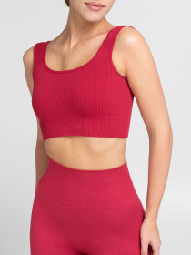 Giulia Безшовний топ в рубчик на широких бретелях TOP RIB модель UP-00000410 Фото