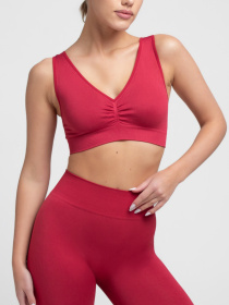 Giulia Бесшовный женский топ с эффектом push-up из микрофибры TOP SHAPE модель UP-00002141 Фото