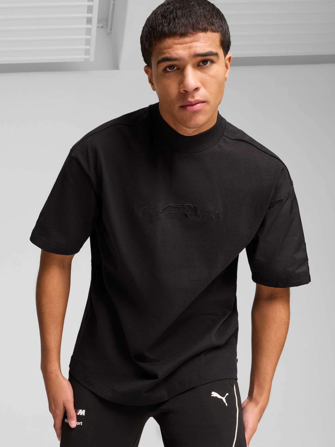 Футболка PUMA Bmw Mms Statement Car Tee модель 627290 Фото