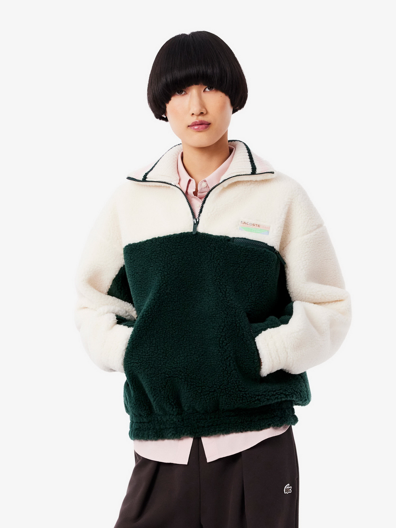 Флисовая кофта Lacoste модель SF5266F2I Фото