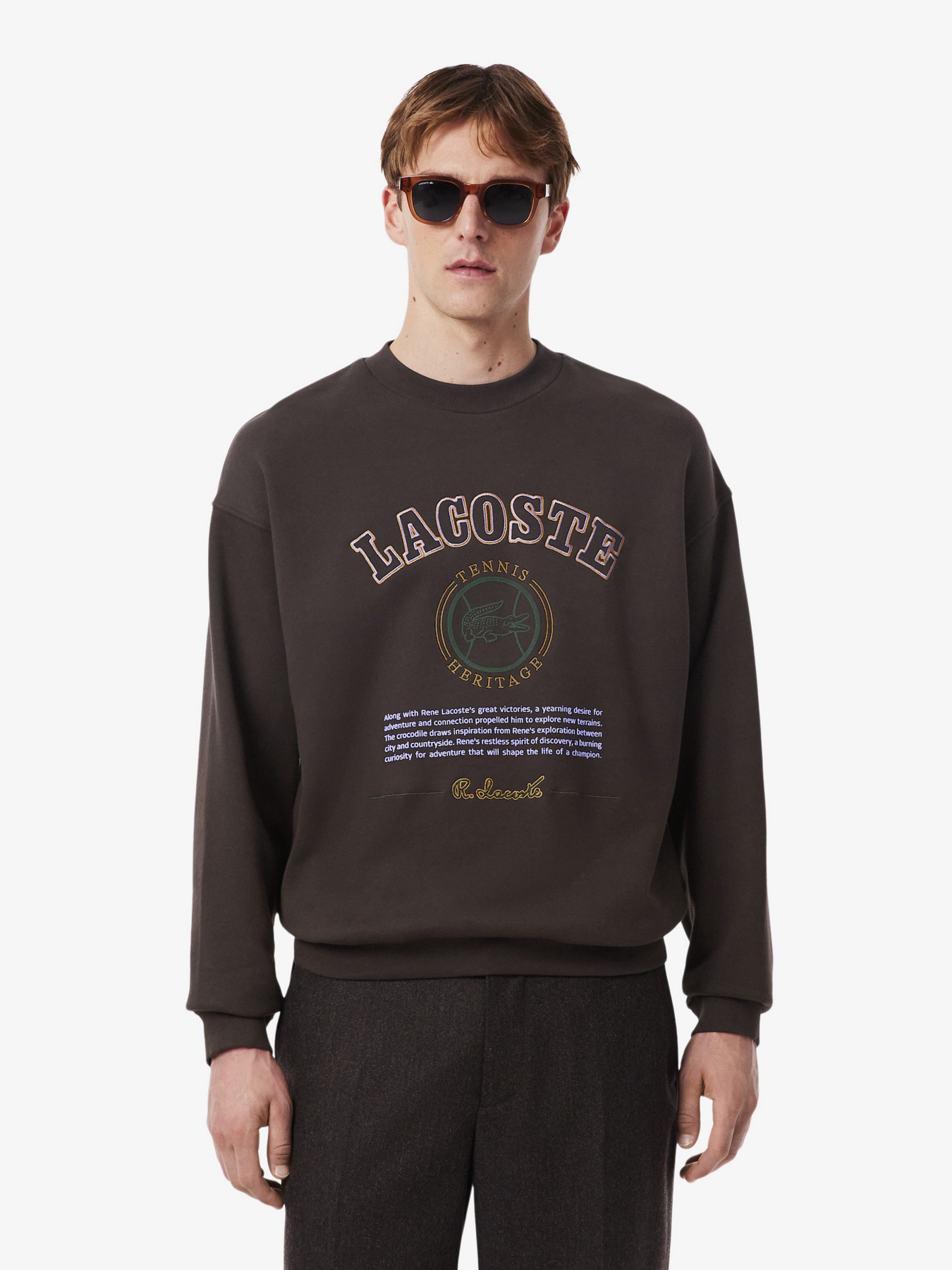 Свитшот Lacoste модель SH5888SKB Фото