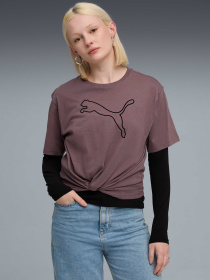 Футболка PUMA Her Relaxed Graphic Tee модель 688149 Фото