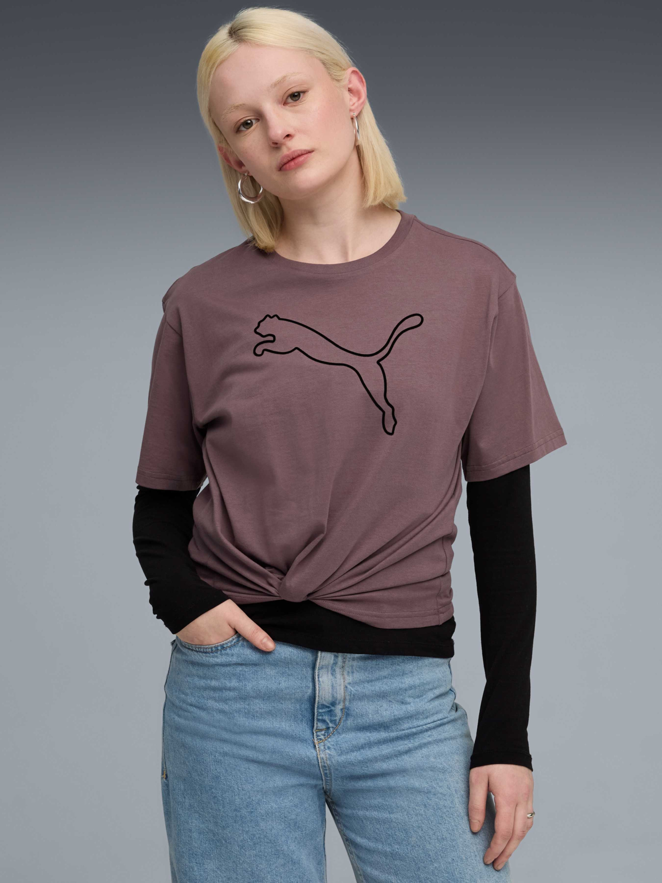 Футболка PUMA Her Relaxed Graphic Tee модель 688149 Фото