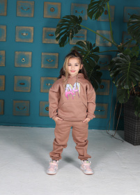 Спортивный костюм ISSA Plus модель CD-469_beige Фото