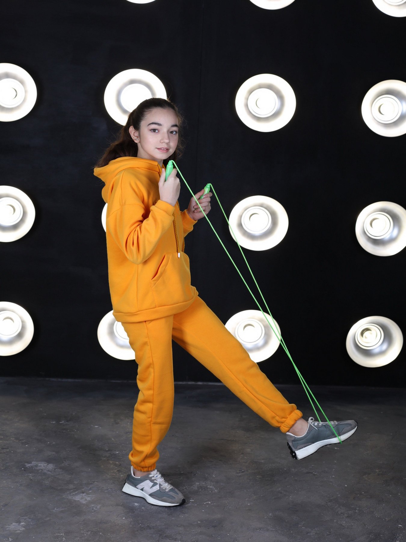 Спортивний костюм ISSA Plus модель CD-468_mustard Фото