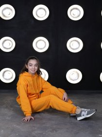 Спортивний костюм ISSA Plus модель CD-468_mustard Фото