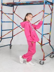 Спортивный костюм ISSA Plus модель CD-470_raspberry Фото