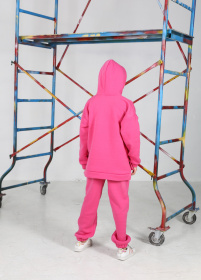 Спортивный костюм ISSA Plus модель CD-470_raspberry Фото