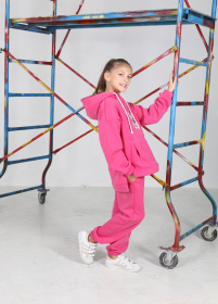 Спортивний костюм ISSA Plus модель CD-470_raspberry Фото