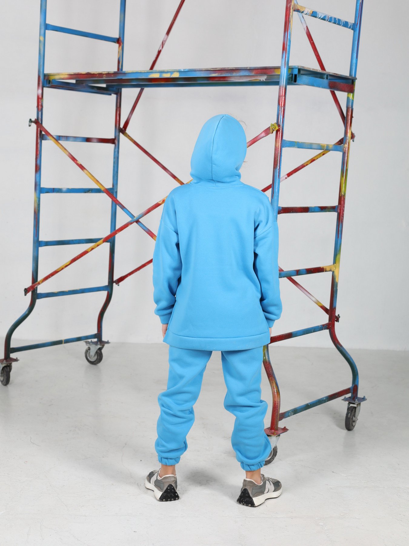 Спортивный костюм ISSA Plus модель Cd-471_blue Фото