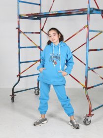 Спортивний костюм ISSA Plus модель Cd-471_blue Фото