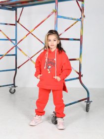 Спортивний костюм ISSA Plus модель CD-471_orange Фото