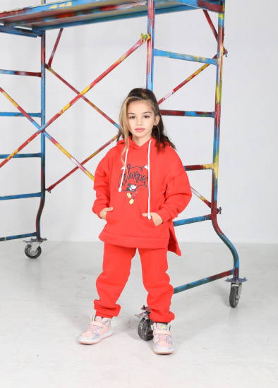 Спортивний костюм ISSA Plus модель CD-471_orange - фото