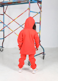 Спортивний костюм ISSA Plus модель CD-471_orange Фото