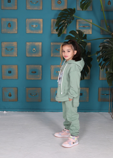 Спортивний костюм ISSA Plus модель CD-472_mint — фото 3 - INTERTOP