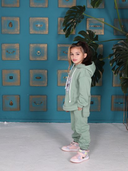Спортивний костюм ISSA Plus модель CD-472_mint — фото 4 - INTERTOP