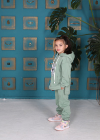 Спортивний костюм ISSA Plus модель CD-472_mint Фото