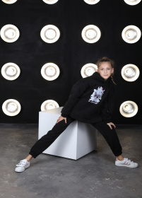 Спортивный костюм ISSA Plus модель CD-472_black Фото